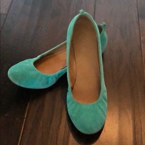 J Crew leather flats